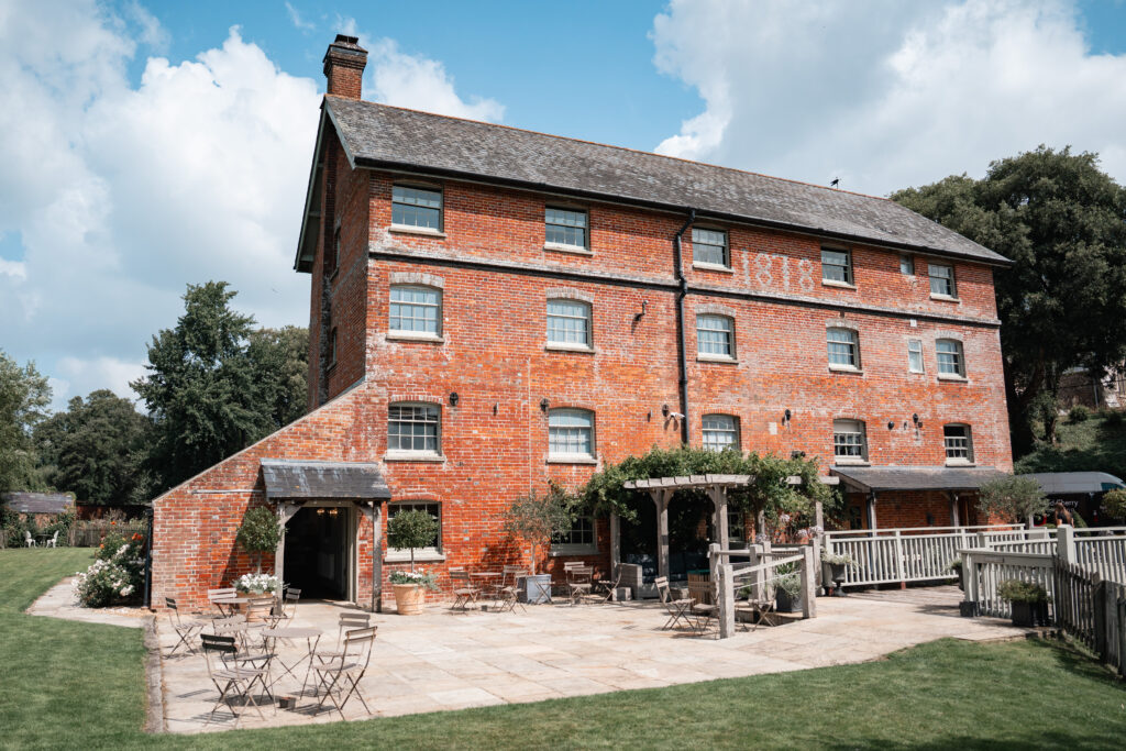 Sopley Mill ready for a summer wedding